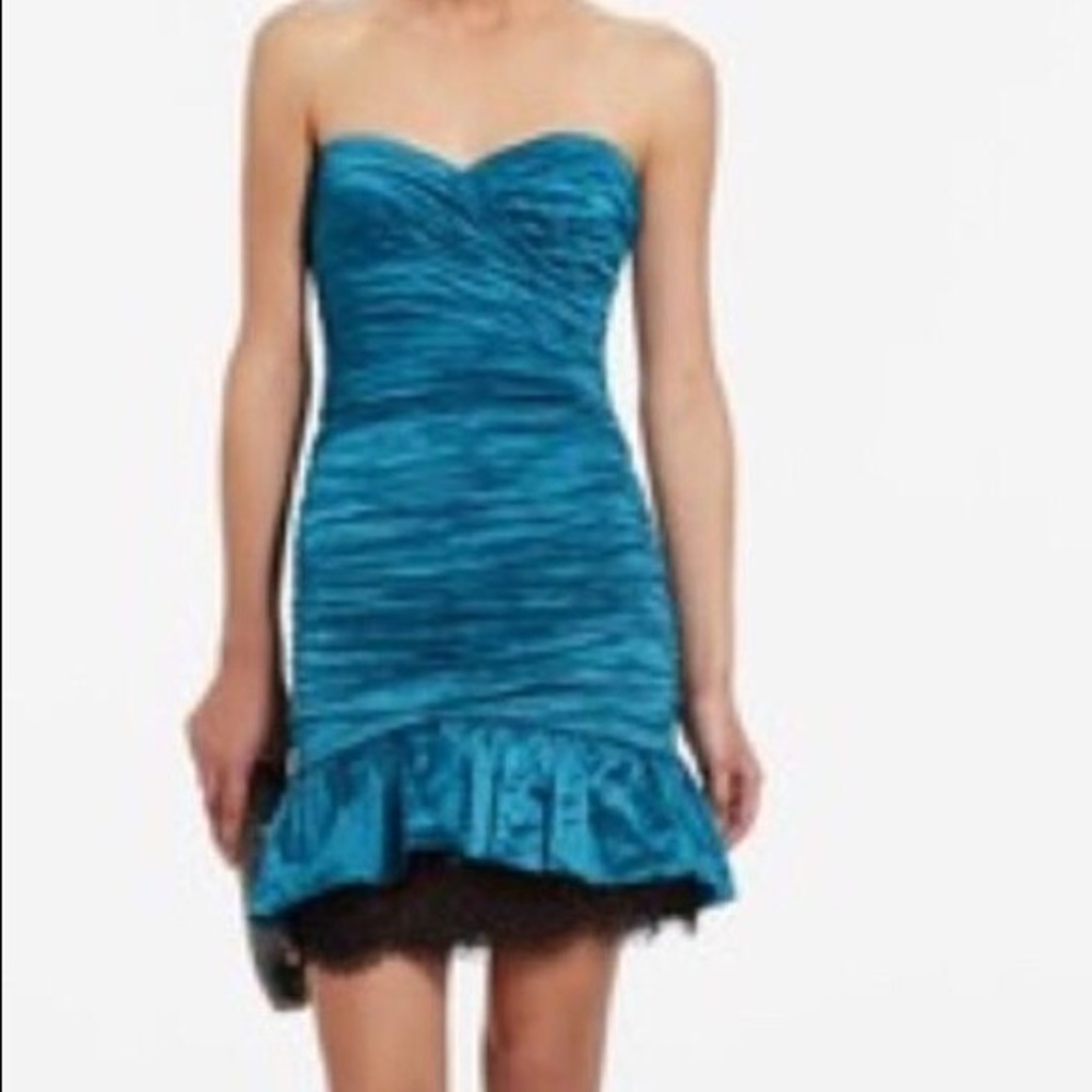 Bcbgmaxazria “Fleur” strapless party dress NWT (4)